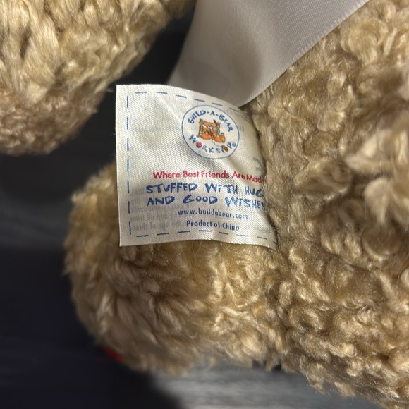 Build-A-Bear Cream Teddy Bear - Picture 3 of 6